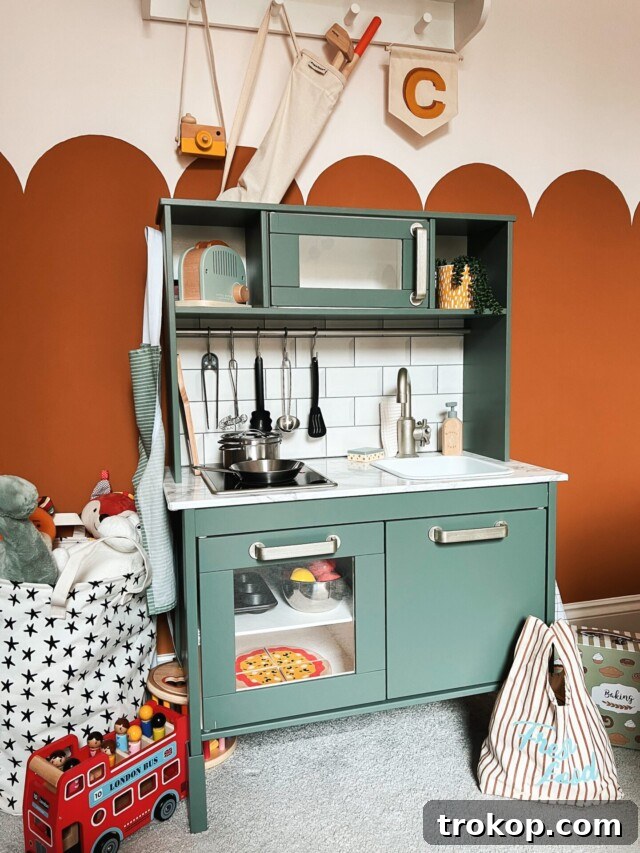 Ikea Play Kitchen Hack with Paint - Customize with Color