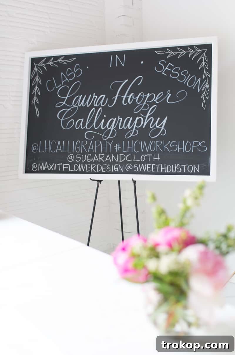 Gorgeous floral arrangements by Maxit Flower Design at the workshop
