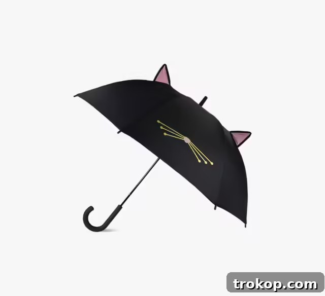 Kate Spade Cat Umbrella, a playful and functional accessory for feline fans