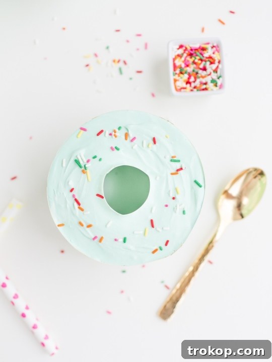 Donut Ice Cream Cake Creation 4 Ingredients for Mini Donut Ice Cream Cakes