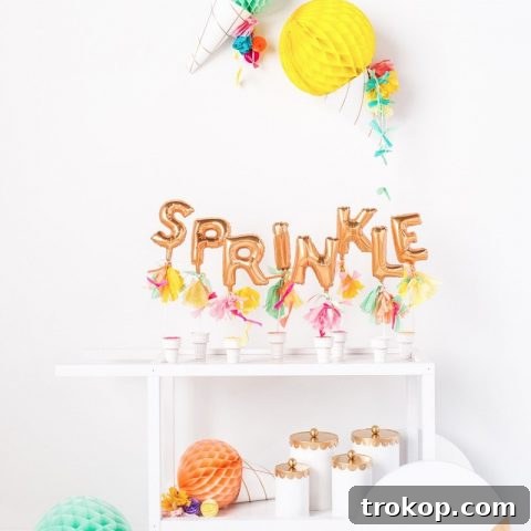 Scoop Up Fun: DIY IKEA Ice Cream Cart and Sprinkles Bar 13 DIY Ikea hack ice cream cart (and sprinkle bar!) - Sugar & Cloth