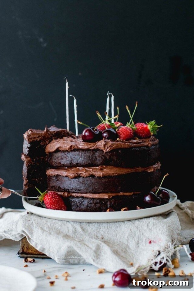 34 Irresistible Valentine's Day Treats 31 A rich, decadent gluten-free flourless chocolate hazelnut layer cake, featuring dense chocolate cake and luscious hazelnut filling, an indulgent and naturally gluten-free dessert.