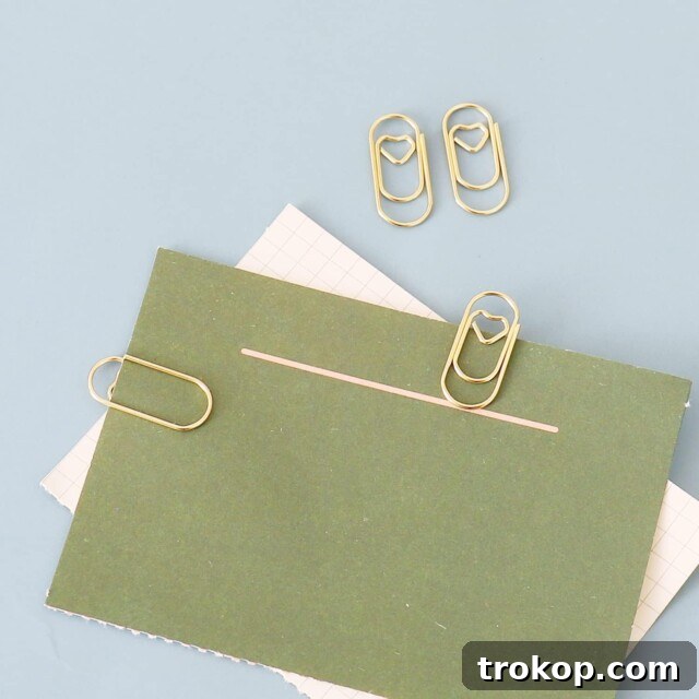Heart Shaped Paperclips, adding a loving touch to documents.