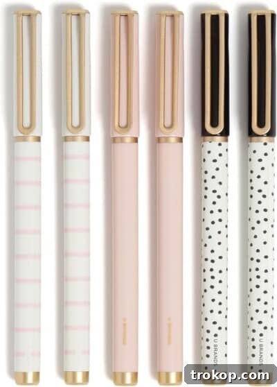Felt Tip Pens, a colorful and cute set for note-taking.
