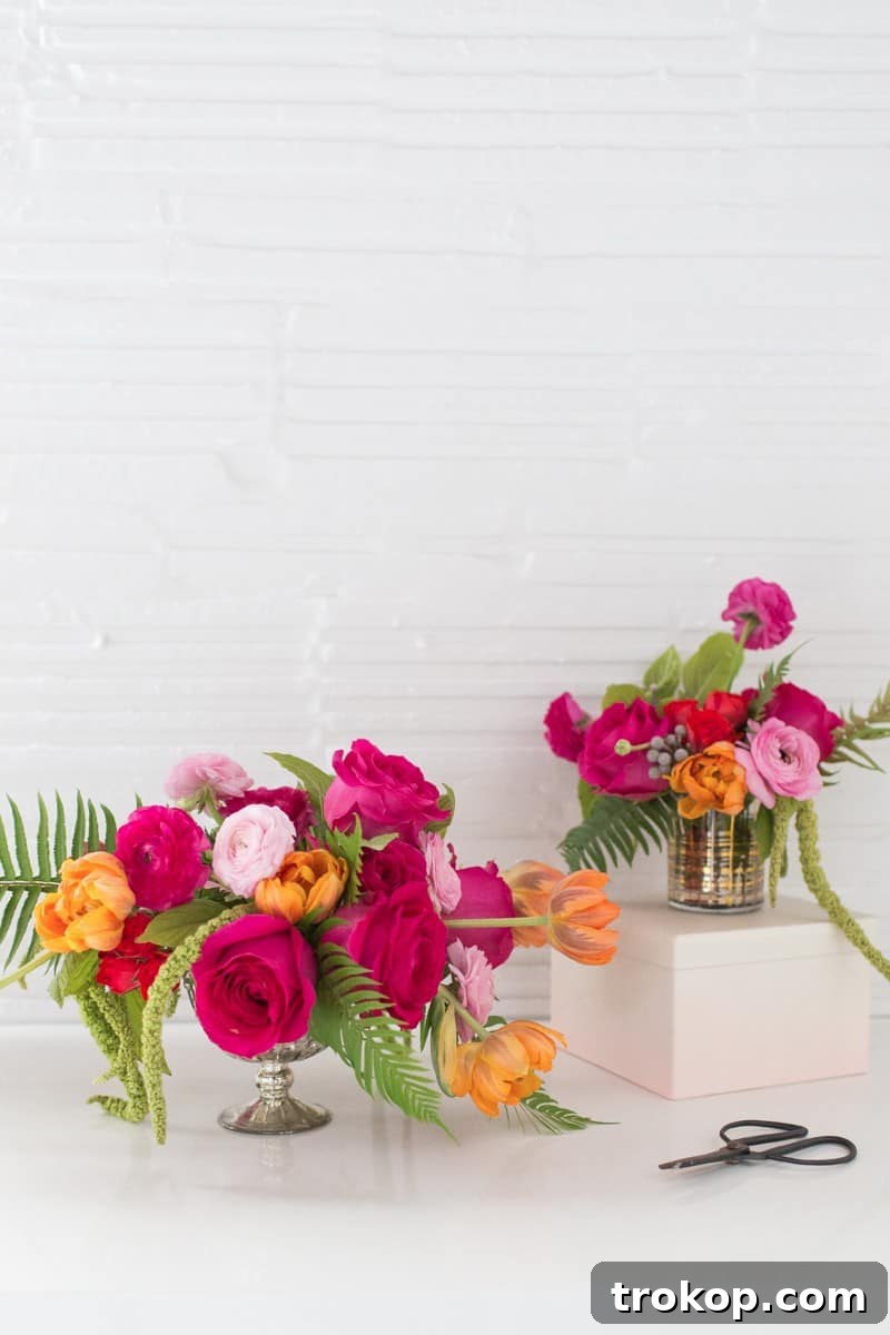 Learn professional flower arranging techniques at the Sugar & Cloth workshop with expert guidance.