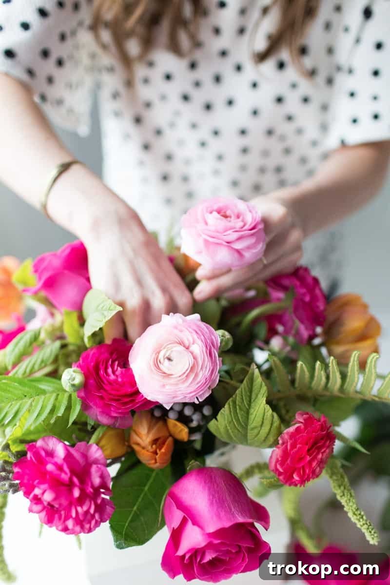 Capturing beautiful moments and designs at the Sugar & Cloth floral workshop.