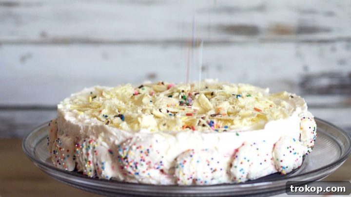 Frosted Animal Cracker Cake Recipe