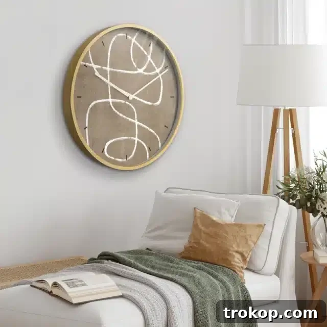 Plywood Wall Clock