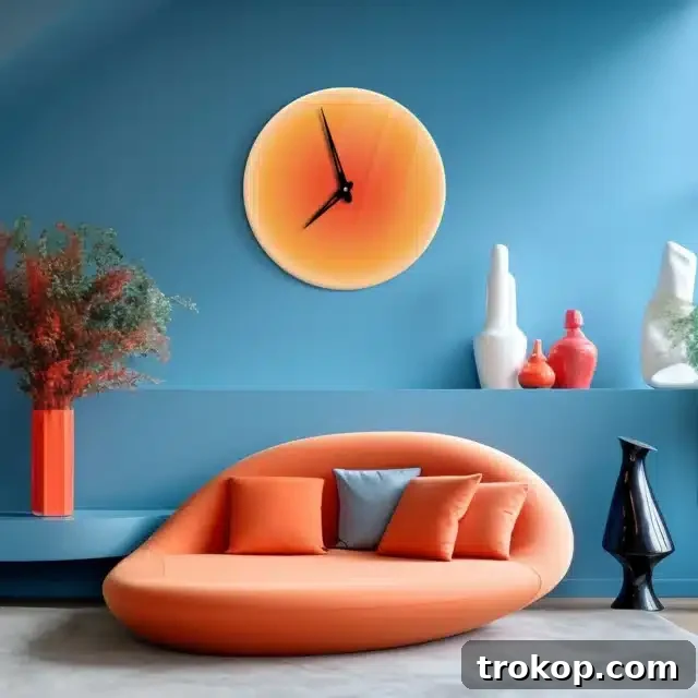 Sun Wall Clock