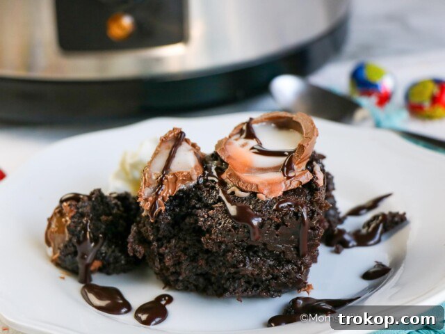 Crockpot Cadbury Chocolate Cake Recipe – Best Easter Dessert