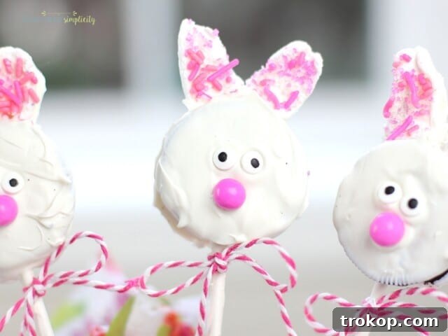 Easter Oreo Cookie Pops
