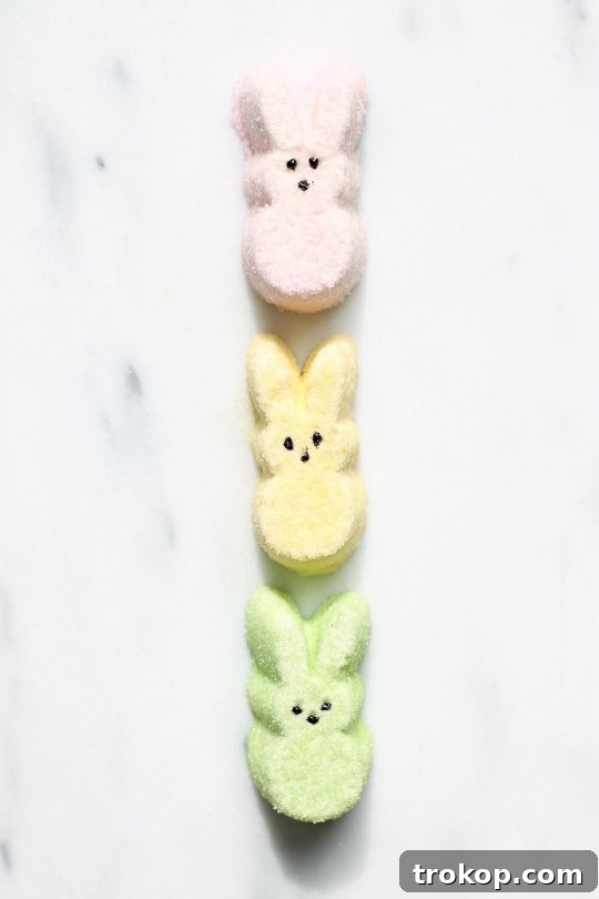 Spiked peeps marshmallows recipe - sugar and cloth
