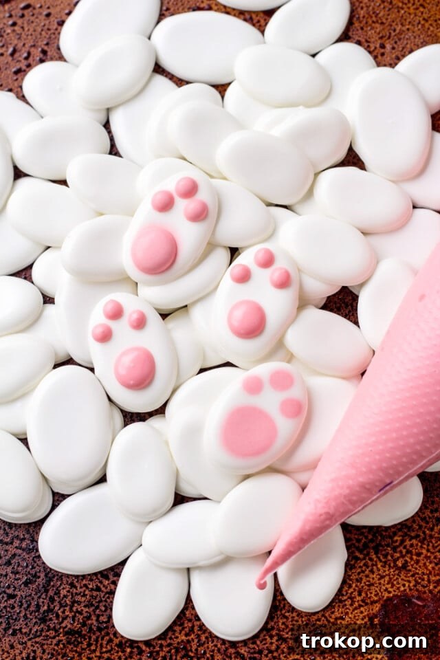 Bunny Paw Candy for easer desserts