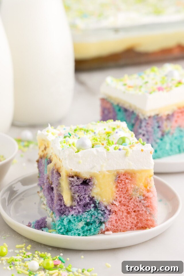 Easter Poke Cake