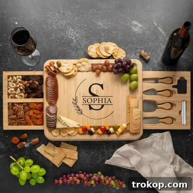 55 Gifts for Mom That Are Always in Season 28 Personalized Custom Charcuterie Board