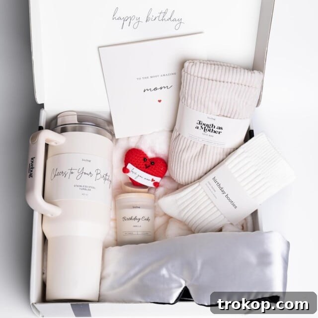 55 Gifts for Mom That Are Always in Season 37 Mom Birthday Gift Box