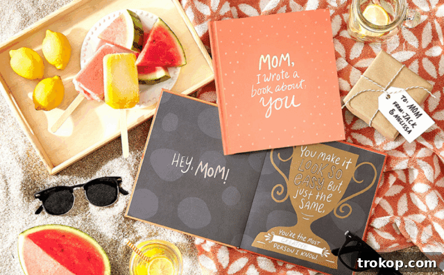 55 Gifts for Mom That Are Always in Season 42 Mom, I Wrote a Book about You — A unique gift book filled with prompts that you complete