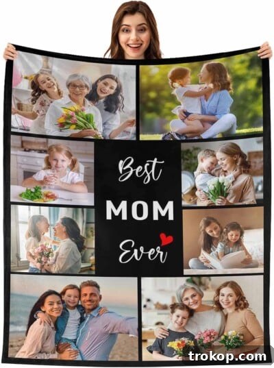 55 Gifts for Mom That Are Always in Season 48 Best Mom Ever Throw Blanket
