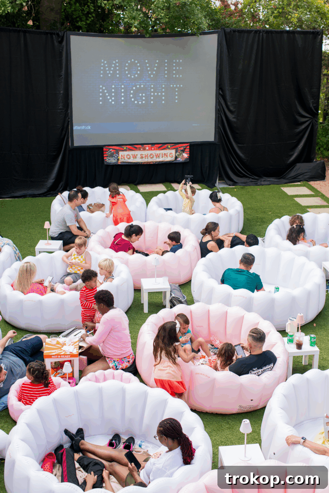 Juliana Houston x Minidip Outdoor Movie Night