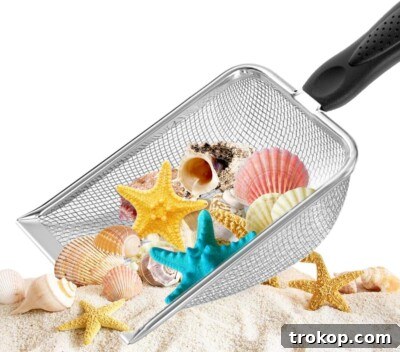 37 Must Have Beach Toys for Endless Vacation Entertainment 29 Beach Mesh Shovel,