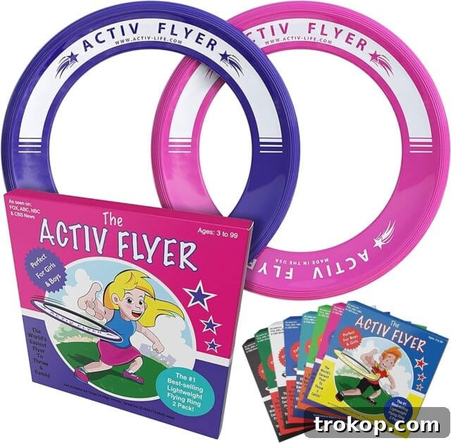37 Must Have Beach Toys for Endless Vacation Entertainment 30 Activ Life Kid’s Flying Ring