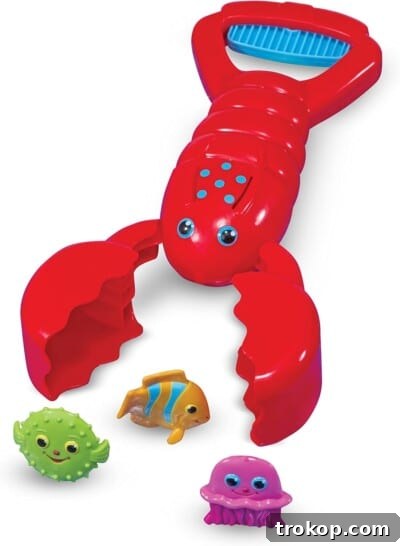 37 Must Have Beach Toys for Endless Vacation Entertainment 34 Lobster Claw Catcher for pool toys