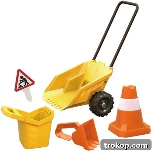 37 Must Have Beach Toys for Endless Vacation Entertainment 36 Hape Construction Sand Toy Dumper Set