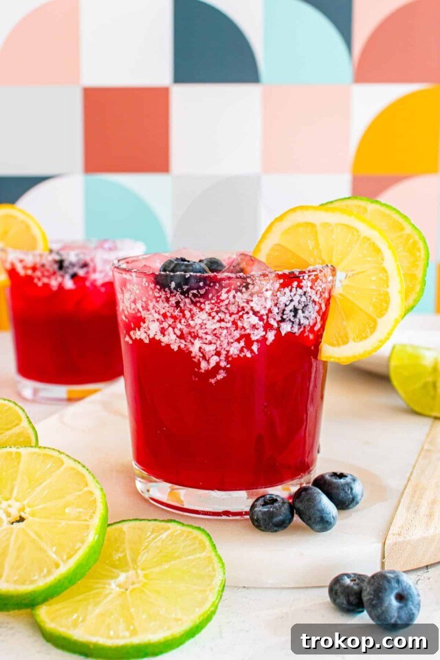 Lemonade Cocktails: 31 Refreshing Recipes You Can Easily Mix 13 Blueberry Lemonade Margarita for lemonade cocktails
