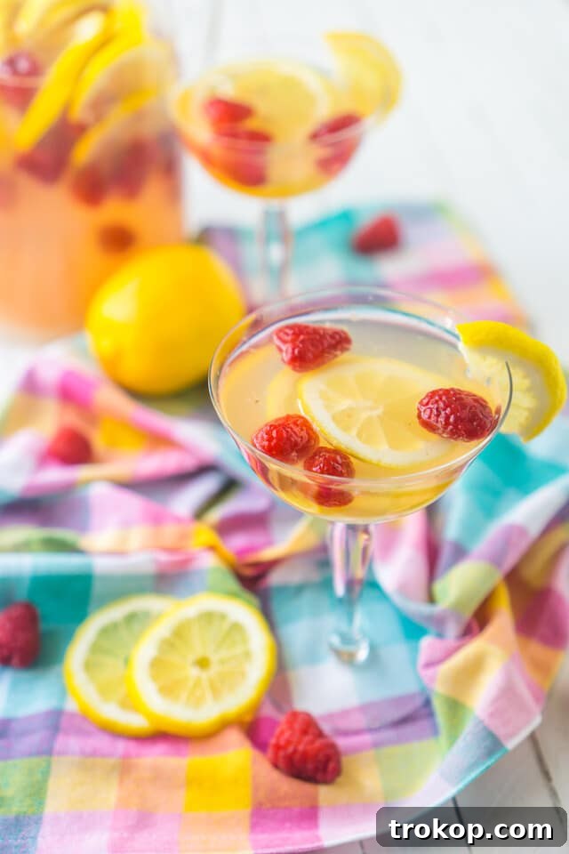 Lemonade Cocktails: 31 Refreshing Recipes You Can Easily Mix 21 Raspberry Lemonade Sangria