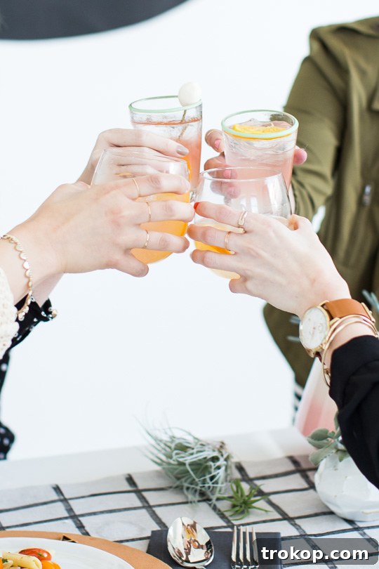 Lemonade Cocktails: 31 Refreshing Recipes You Can Easily Mix 6 A Simple Easter Gathering & DIY Leather Chargers | sugar & cloth