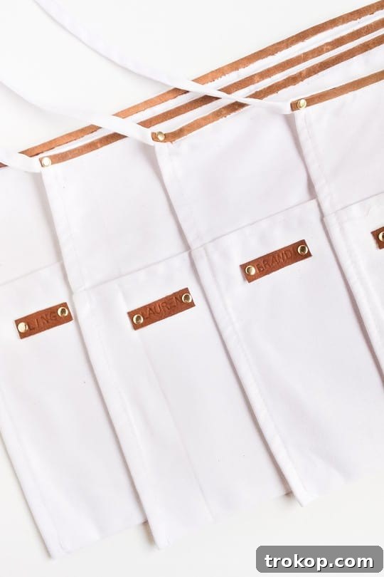 Whip Up a Stitchless Apron 3 Elegant DIY no-sew apron for crafts and hobbies