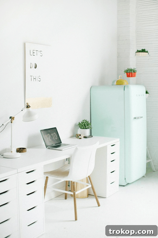 Bright and White Sugar & Cloth Studio Workspace