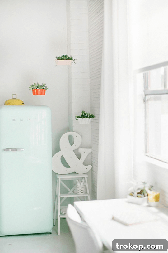 Sugar & Cloth Studio Styling Area with Open Shelves