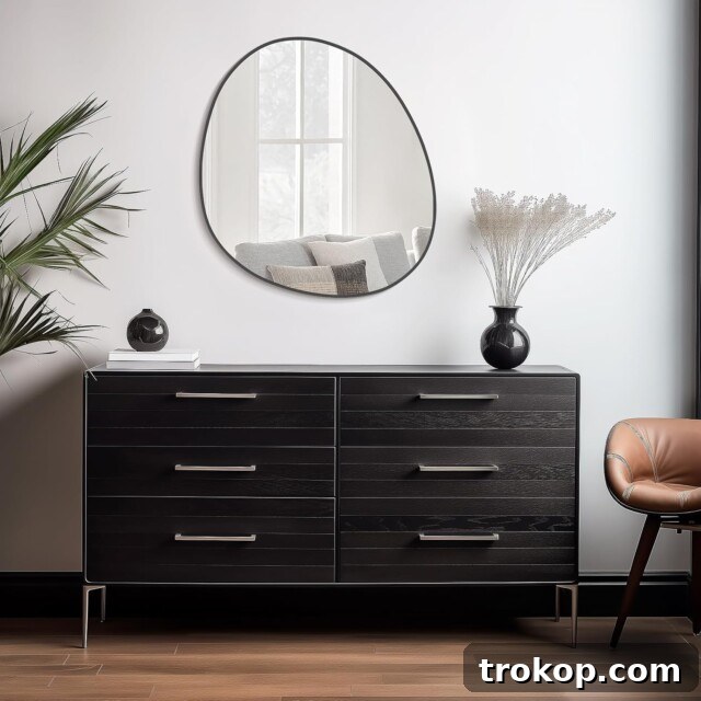 Decorative Wall Mirrors So Stunning, You'll Wonder Where They've Been All Your Life 3 WallBeyond Asymmetrical Mirror, Irregular Wall Mirror for modern spaces