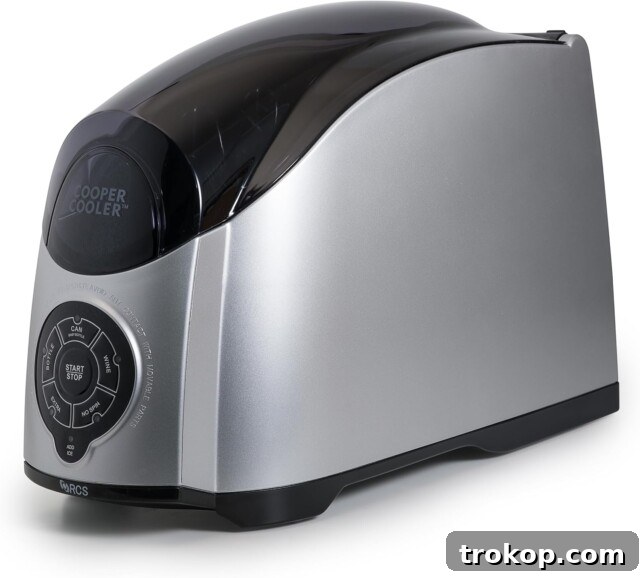 Rapid Beverage & Wine Bottle Chiller for quick cooling of drinks