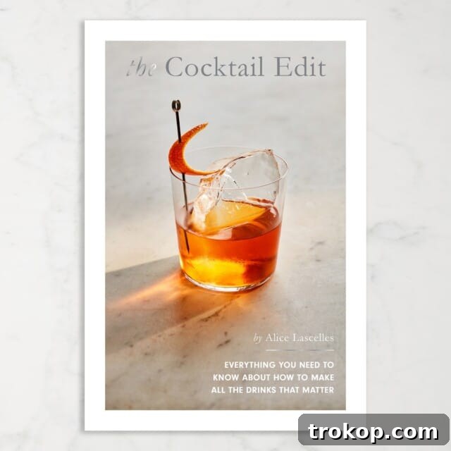 The Cocktail Edit by Alice Lascelles, a guide for home mixology