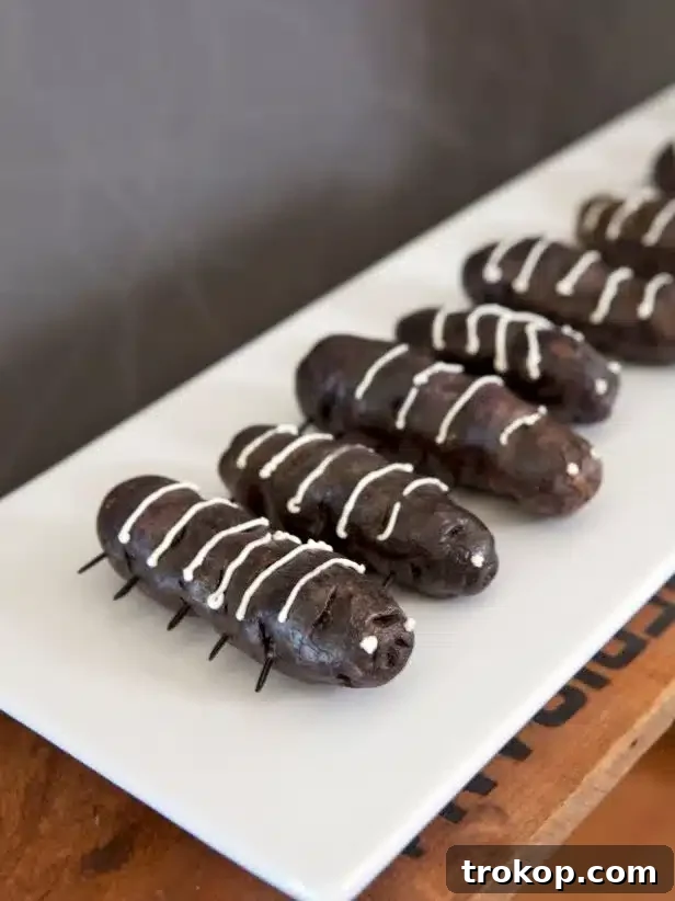 Ghoulishly Good Halloween Party Bites 24 Halloween Party Food: Potato Beetles Recipe