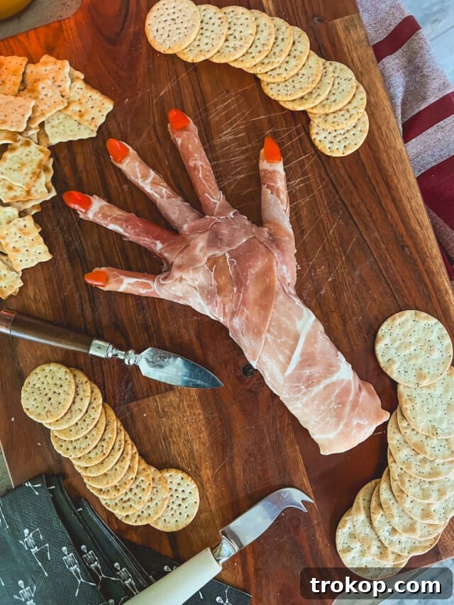 Ghoulishly Good Halloween Party Bites 4 Scary Halloween Charcuterie Board for Halloween appetizers