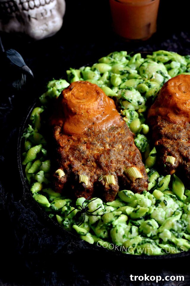 Ghoulishly Good Halloween Party Bites 34 Halloween Feet Loaf Recipe