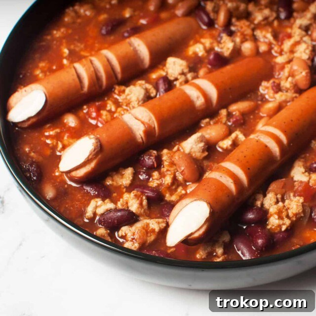 Ghoulishly Good Halloween Party Bites 49 Halloween Chili Recipe