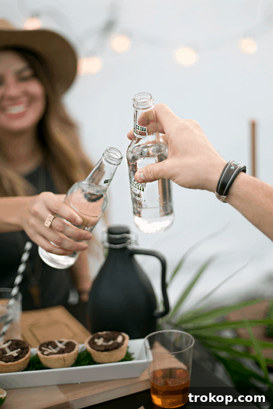 Score Big: Football Brownies and Smokey Bottom Cocktail for Your Football Bash 6 smirnoff20