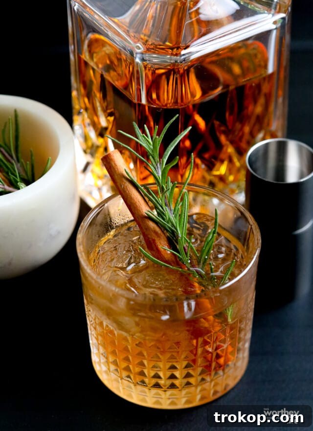 Holiday Cheer: Thanksgiving Cocktails to Toast the Season 17 Brown Sugar Old Fashioned