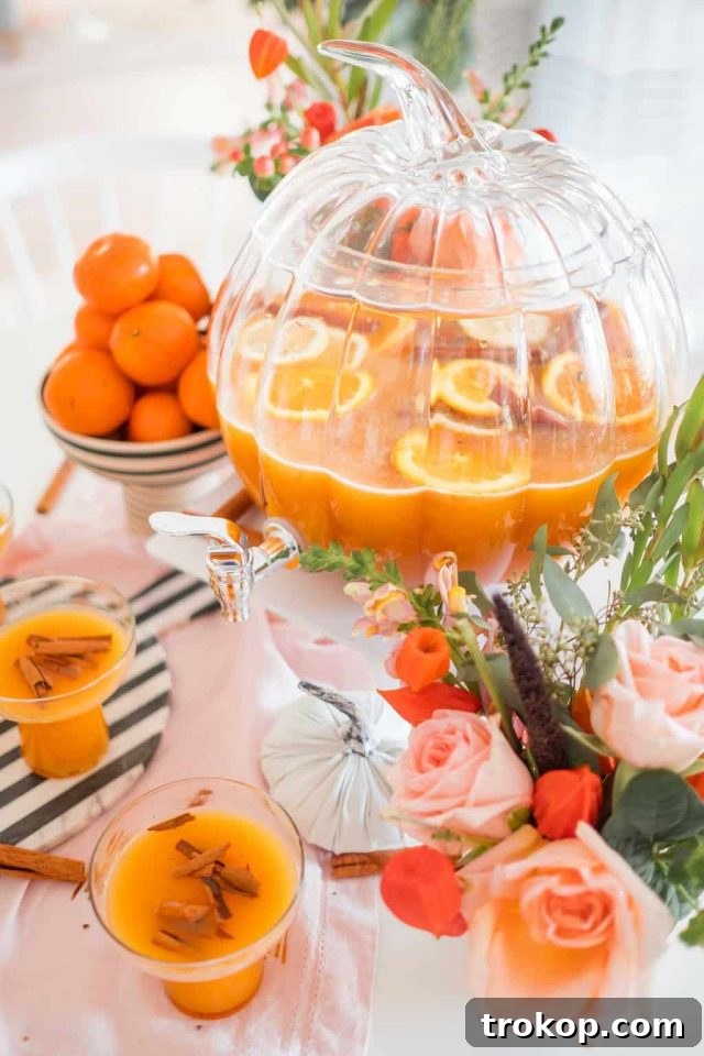 Holiday Cheer: Thanksgiving Cocktails to Toast the Season 3 photo of a thanksgiving punch recipe