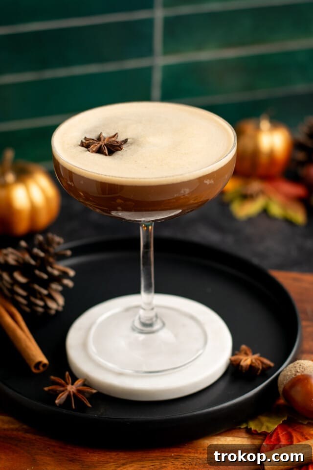 Holiday Cheer: Thanksgiving Cocktails to Toast the Season 25 Chai Espresso Martini for thanksgiving day cocktail recipes