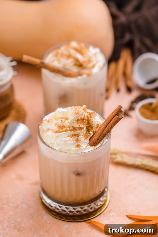Holiday Cheer: Thanksgiving Cocktails to Toast the Season 4 Pumpkin spice white russian