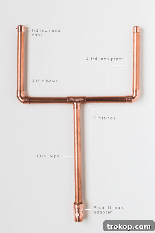 Craft Your Own Washer Toss Game 9 Assembly diagram for DIY copper washers game