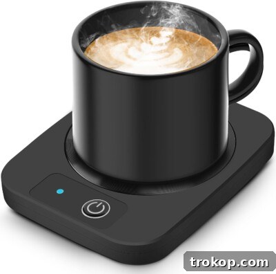 Compact Coffee Mug Warmer, ideal gifts under $10 for drink lovers
