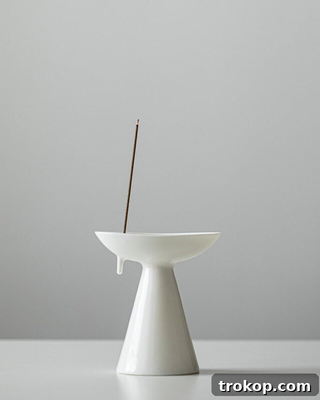 Elegant Ceramic Incense Stick Holder for gifts under $10