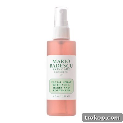 Mario Badescu Facial Spray with Aloe, Herbs and Rosewater, ideal gifts under $10 for women