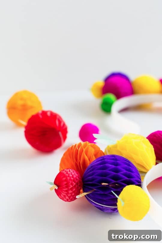 Attaching honeycombs to the headband